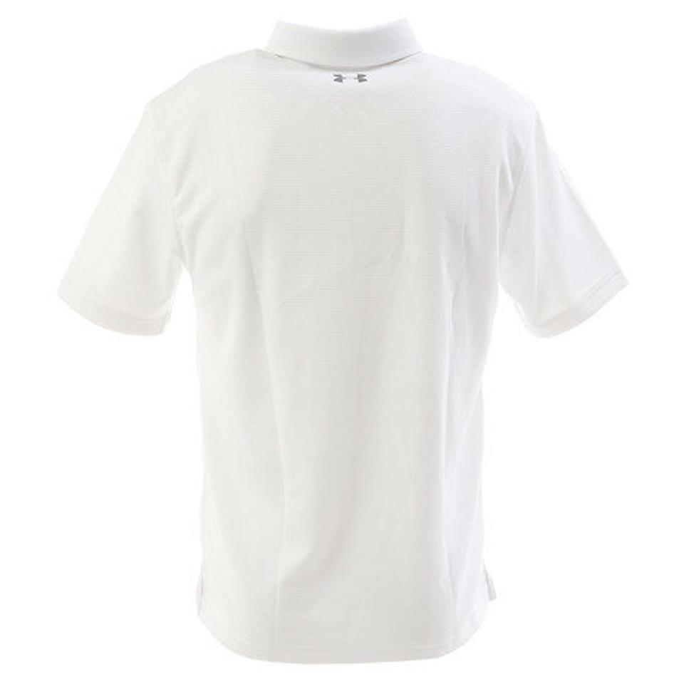 アンダーアーマー(UNDER ARMOUR)(メンズ)ゴルフ ポロシャツ メンズ テックポロシャツ 1290140 WHT/GPH/GPH GO