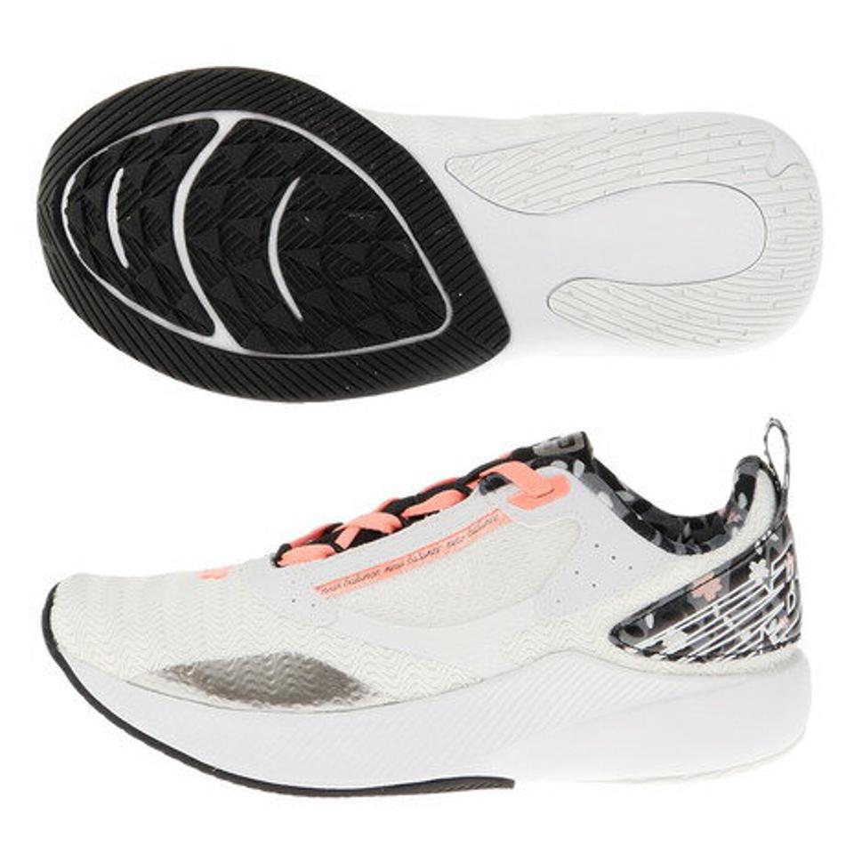 ニューバランス（new balance）（レディース）ランニングシューズ 白 ホワイト キラメク WKIRANGB レディース 靴 シューズ マラソン ジョギング