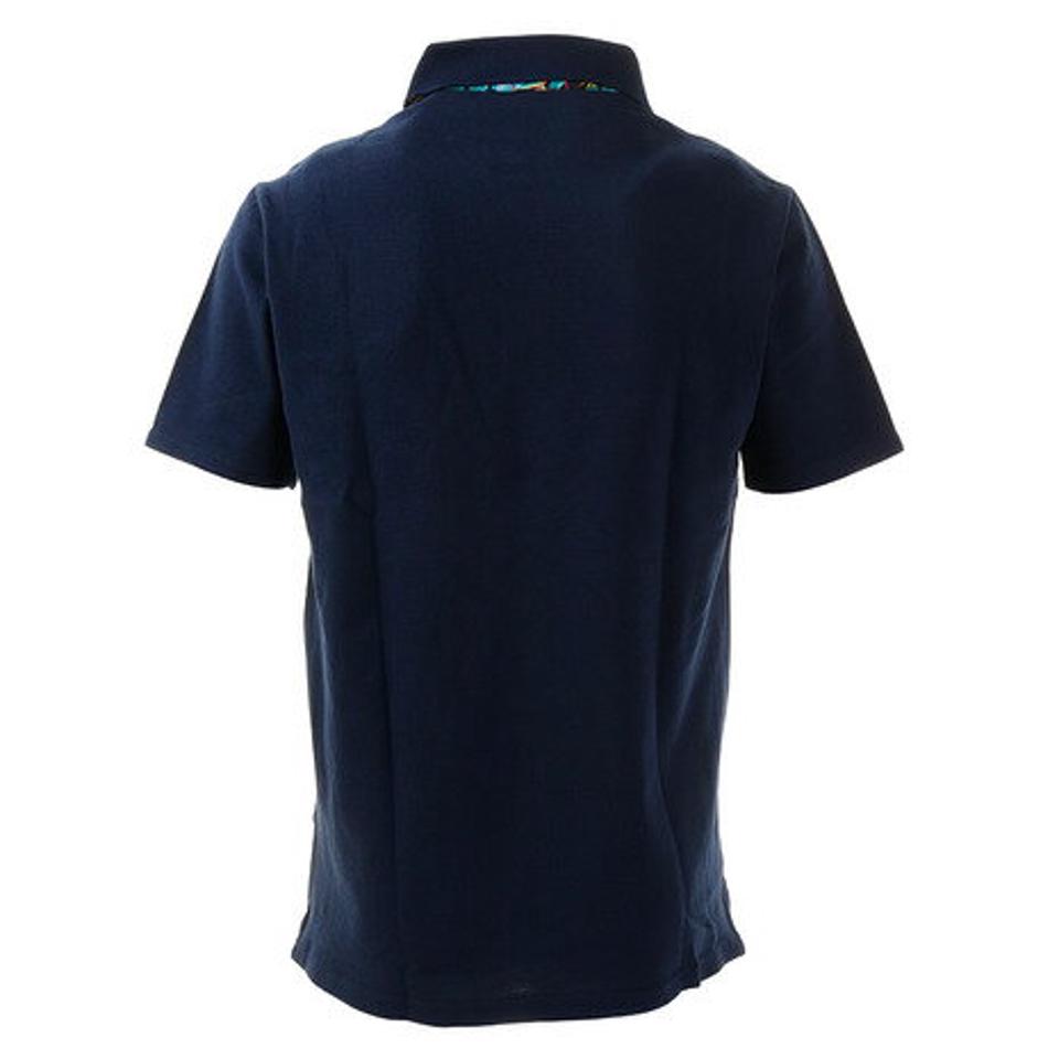 エアボーン(ARBN) ボタニカル 半袖ポロシャツ ABO9AW1286 NAVY オンライン価格 (メンズ)