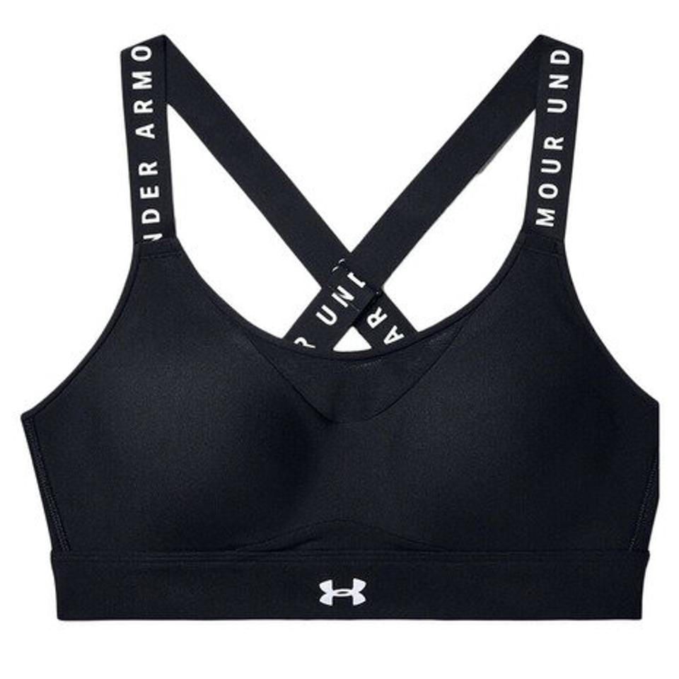 【2/5 24h限定 エントリー&対象4店舗買い回りで最大P10倍!】アンダーアーマー(UNDER ARMOUR)(レディース)インフィニティ ハイ スポーツブラ 1351994 BLK/BLK/WHT