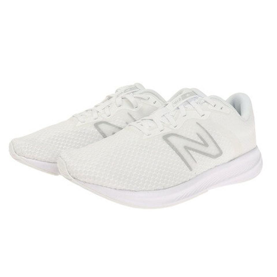 ニューバランス（new balance）（レディース） ランニングシューズ レディース 白 紺 W413 LW2 D ホワイト ネイビー スニーカー
