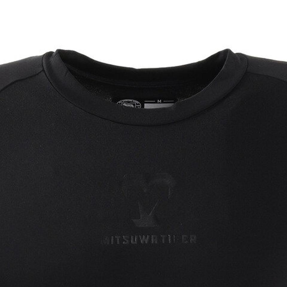 美津和タイガー(mitsuwa-tiger) 野球 コンプレッションラウンドネック 長袖アンダーシャツ MT7KSA99-090 (メンズ)