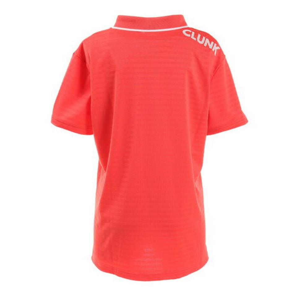 クランク(CLUNK) ゴルフウェア レディース ボーダージップポロシャツ CL51UG05 PNK (レディース)