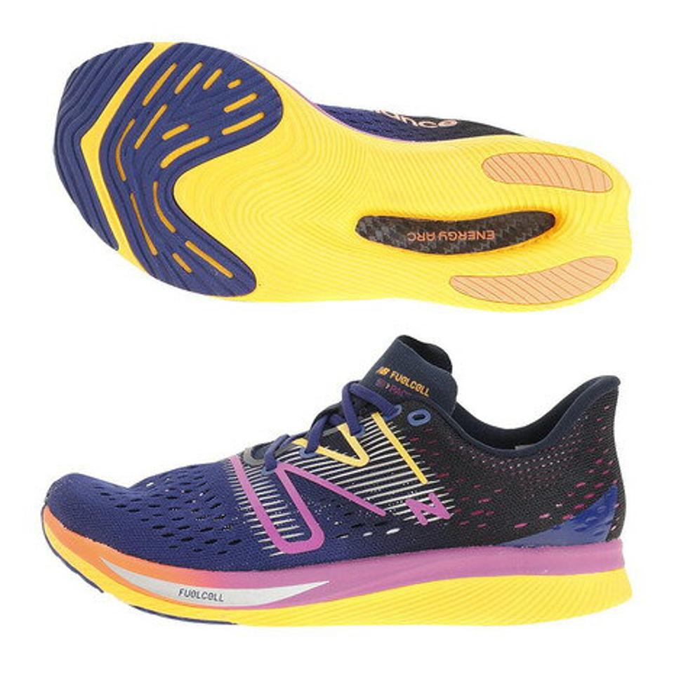 ニューバランス（new balance）（レディース）ランニングシューズ レディース 紺 ネイビー FuelCell SuperComp Pacer LE WFCRRLE B スニーカー