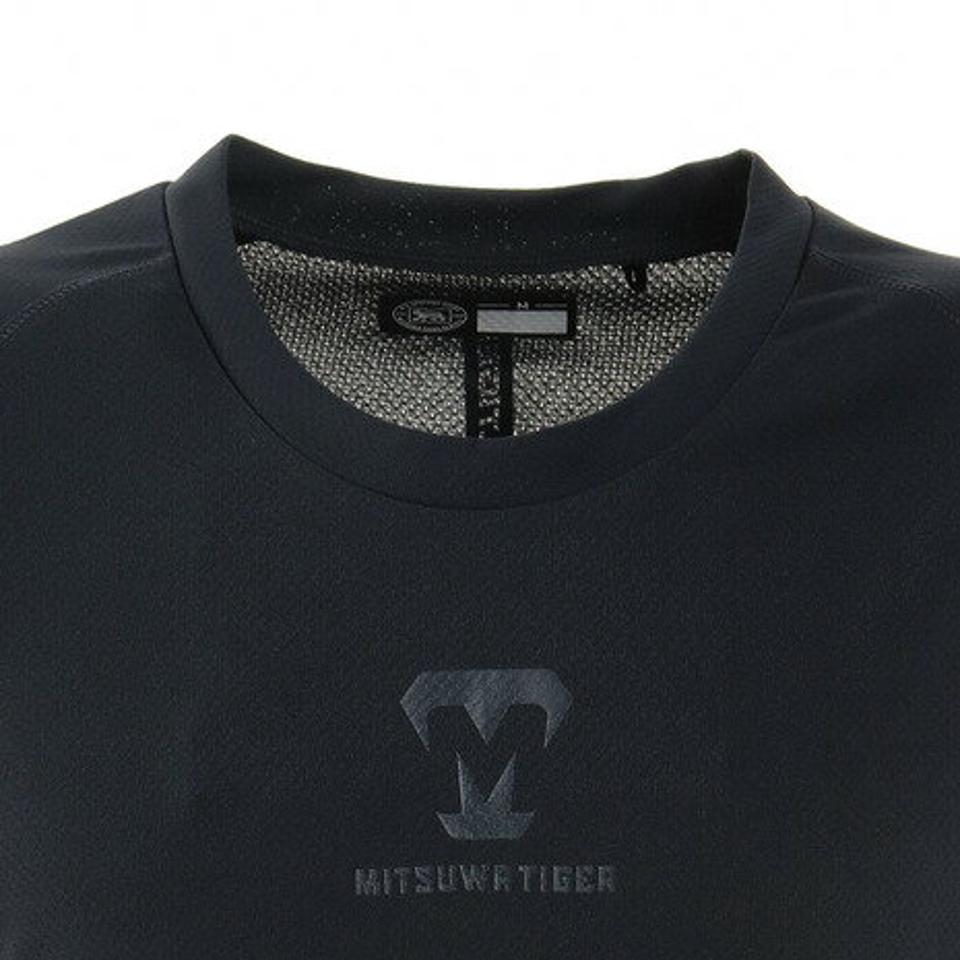 美津和タイガー(mitsuwa-tiger)(メンズ) 野球 アンダーシャツ セミフィット ラウンドネック半袖シャツ MT7KSA61