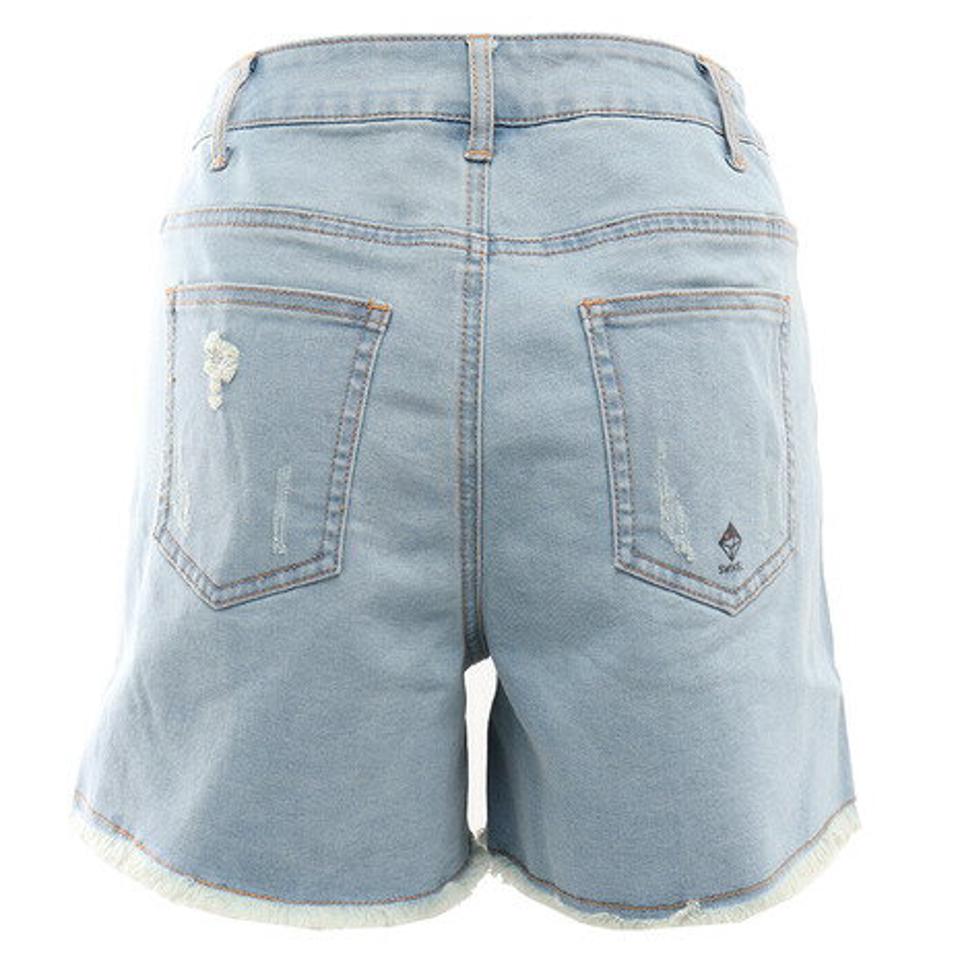 スウィベル(Swivel) デニムショートパンツ 870SW0EG3280 BLU (レディース)