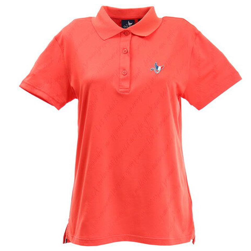 クランク(CLUNK) ゴルフウェア ジャガードポロシャツ CL51UG02 PNK (レディース)