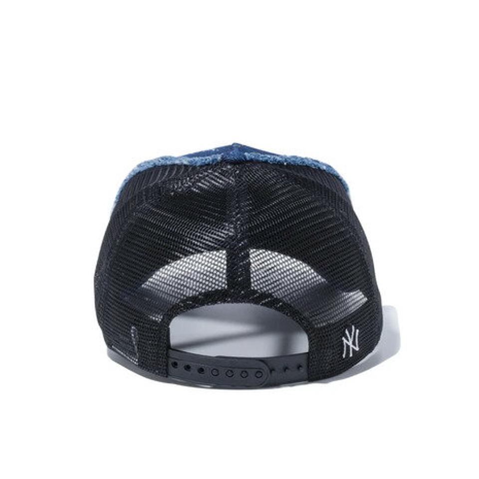 ニューエラ(NEW ERA) 帽子 メンズ キャップ 9FORTY A-Frame トラッカー ニューヨーク・ヤンキース バタリオン 12540621 日よけ (メンズ、レディース)