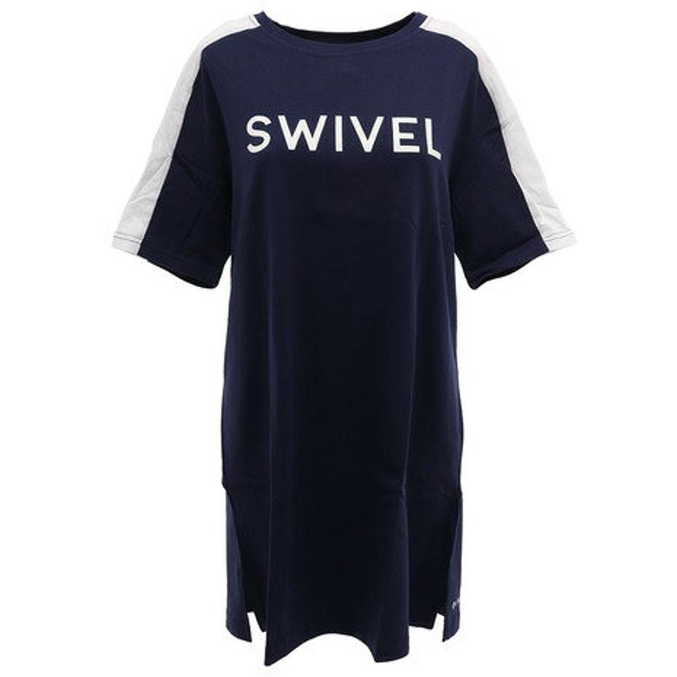 スウィベル(Swivel) COLOR BLOCK チュニック 870SW0EG3275 NVY (レディース)