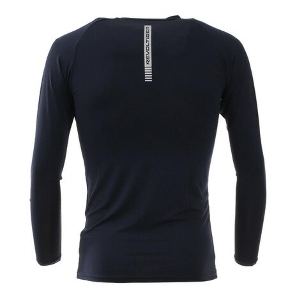 美津和タイガー(mitsuwa-tiger)(メンズ) 野球 コンプレッションラウンドネック 長袖アンダーシャツ MT7KSA99