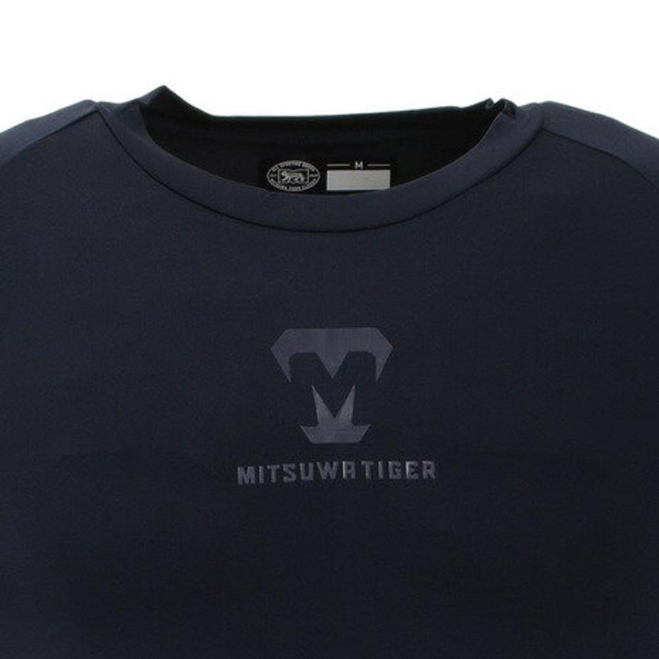 美津和タイガー(mitsuwa-tiger)(メンズ) 野球 コンプレッションラウンドネック 長袖アンダーシャツ MT7KSA99