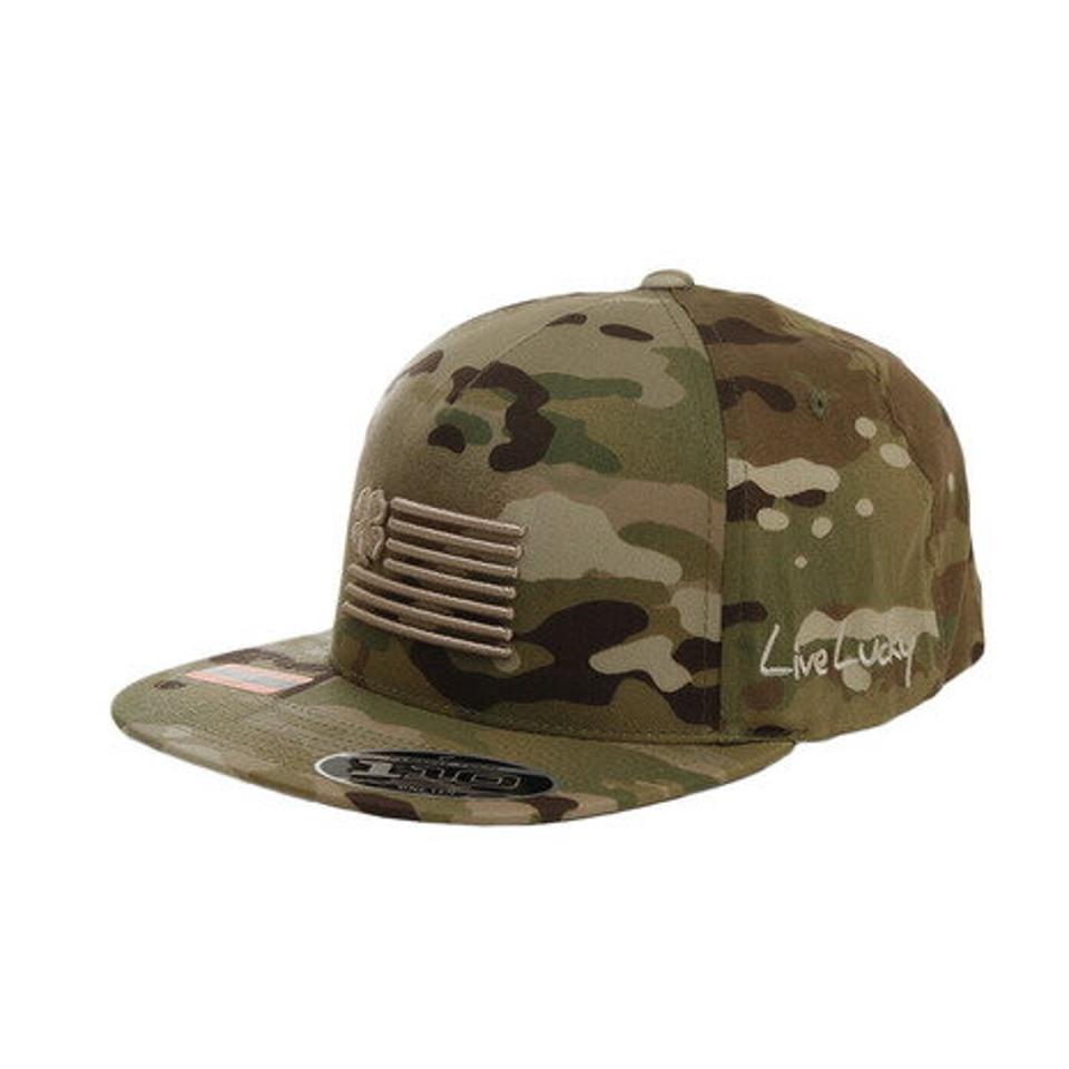 ブラッククローバー(Black Clover)(メンズ)帽子 メンズ キャップ MULTI CAM CLOVER NATION 大きめ 日よけ