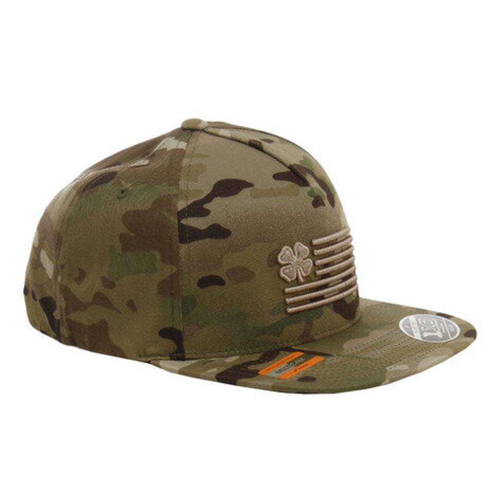 ブラッククローバー(Black Clover)(メンズ)帽子 メンズ キャップ MULTI CAM CLOVER NATION 大きめ 日よけ