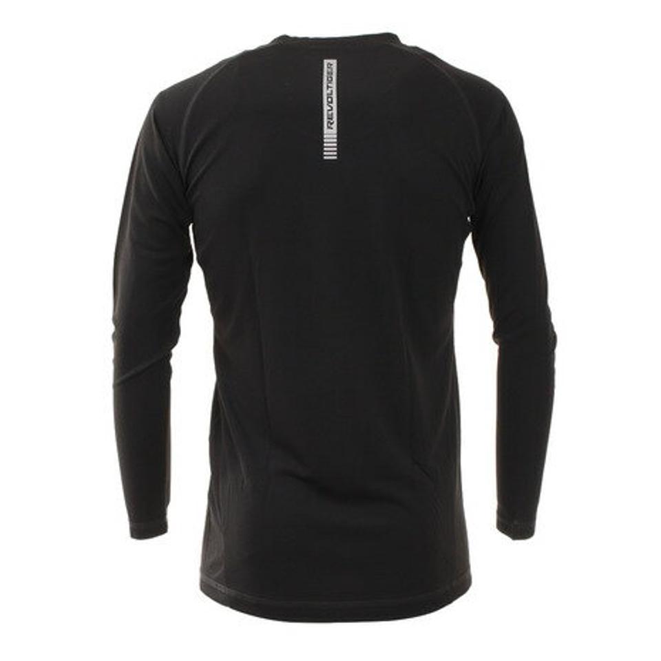 【10%OFFクーポン対象!12/14まで】美津和タイガー(mitsuwa-tiger)(メンズ) 野球 セミフィットラウンドネック 長袖アンダーシャツ MT7KSA59