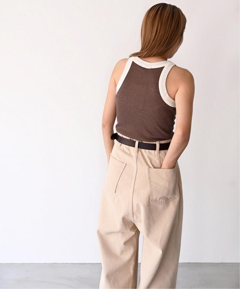 RED CHOP WORKS テレコアメスリタンクトップ（RED CHOP WORKS）
