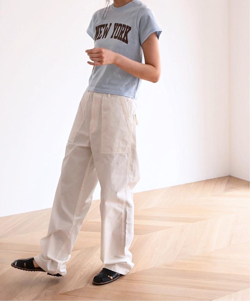 smileyranna "NEWYORK"ロゴコンパクトTシャツ（smileyranna）