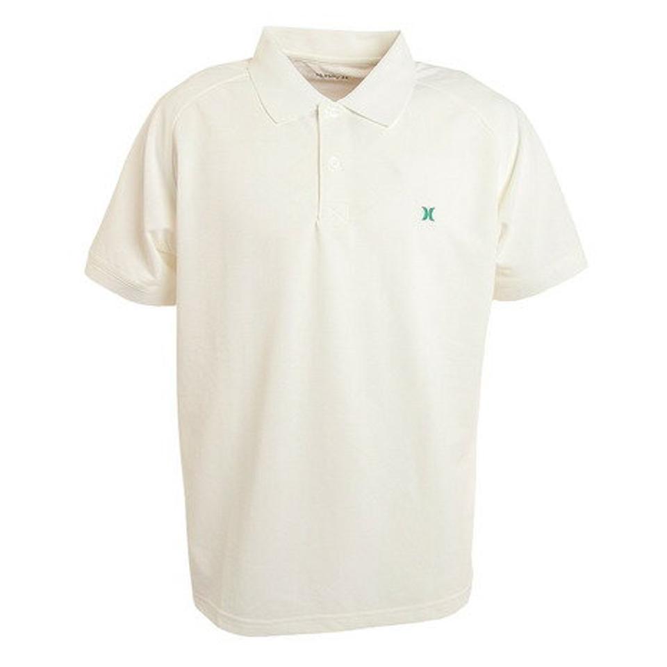 ハーレー(HURLEY) ゴルフウェア 吸汗速乾 夏に最適♪ PIQUE 半袖ポロシャツ MKT2200005-OWHT (メンズ)