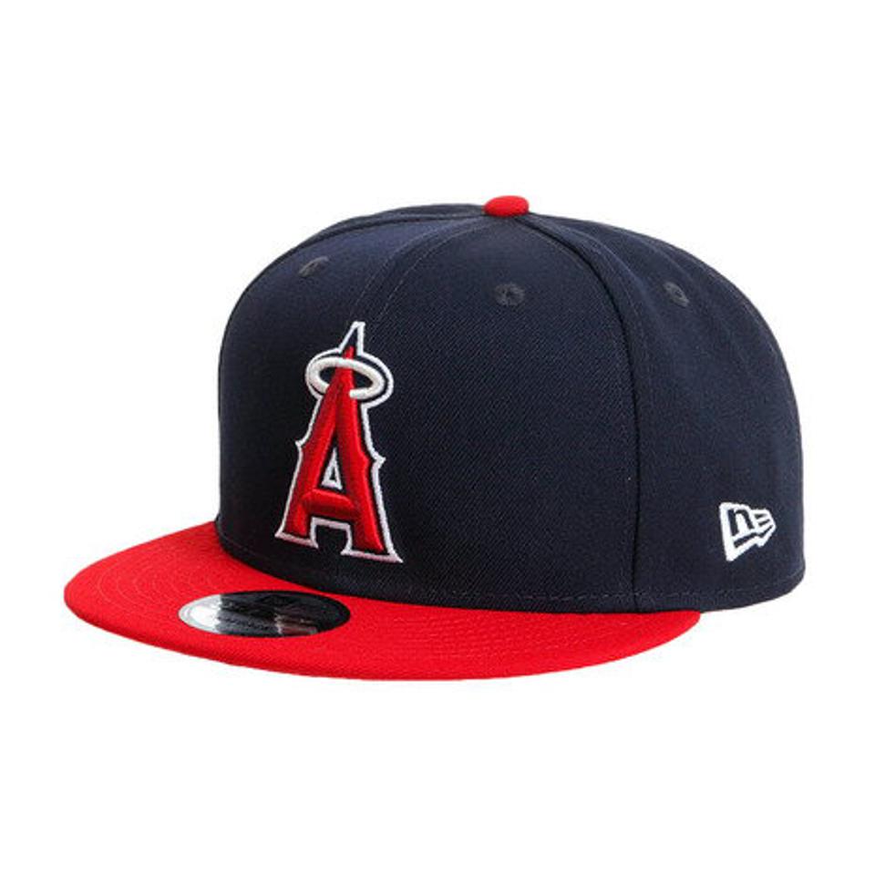 【10%OFFクーポン 2/16まで】ニューエラ（NEW ERA）（メンズ、レディース）大谷翔平選手 MVP記念モデル グッズ 限定 ロサンゼルス エンゼルス スタッツ 9FIFTY 13272848 帽子 キャップ