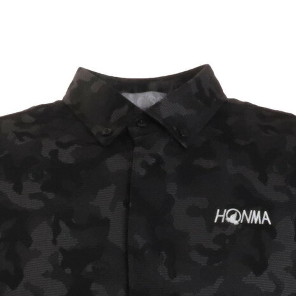 本間ゴルフ(HONMA) ゴルフウェア 半袖ポロシャツ 031733119BK (メンズ)