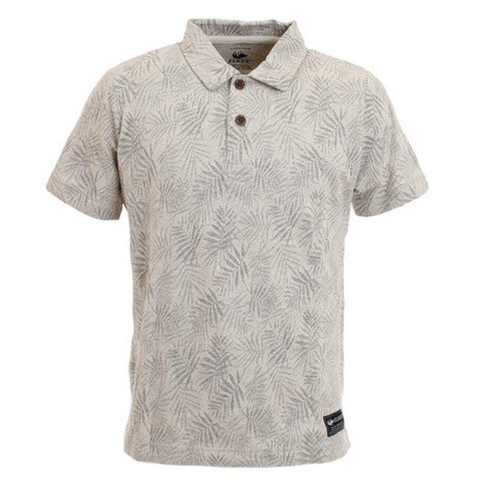【5/25限定 エントリー&3点以上ご購入でP最大10倍】【20%OFFクーポン対象 5/31迄】エルケクス(ELKEX) LEAF JAC 半袖ポロシャツ 881EK0HD3291WHT オンライン価格 (メンズ)