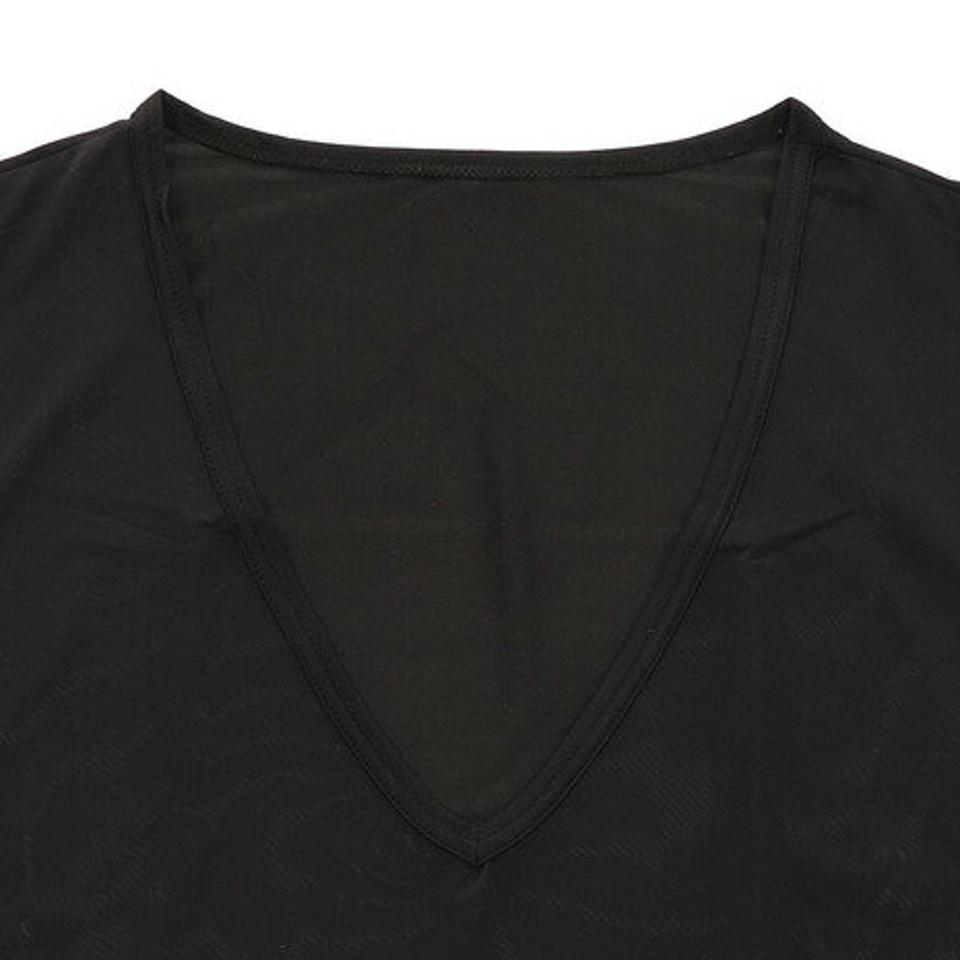 パフォーマンスギア(PG)(メンズ)ドライプラスクール ノースリーブVネックシャツ 891PA0GC6119BLK