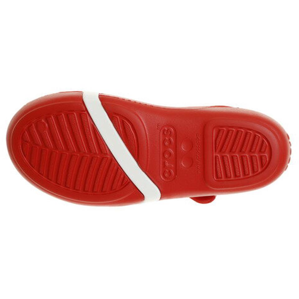 クロックス（crocs） サンダル キッズ プール リナ ミニー Red 204999-8C1-2019 レッド 赤 （キッズ）