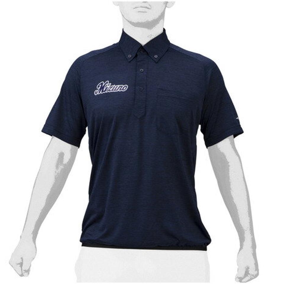 ミズノ(MIZUNO) 野球ウェア ポロジャケ 12JC2H1214 吸汗速乾 ポロシャツ (メンズ)