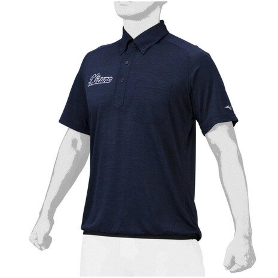 ミズノ(MIZUNO) 野球ウェア ポロジャケ 12JC2H1214 吸汗速乾 ポロシャツ (メンズ)