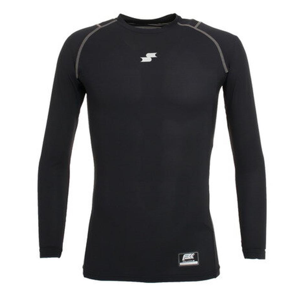 エスエスケイ(SSK) 野球 アンダーシャツ 接触冷感 ローネック 長袖 インナー シャツ SCBE021LL-90 (メンズ)