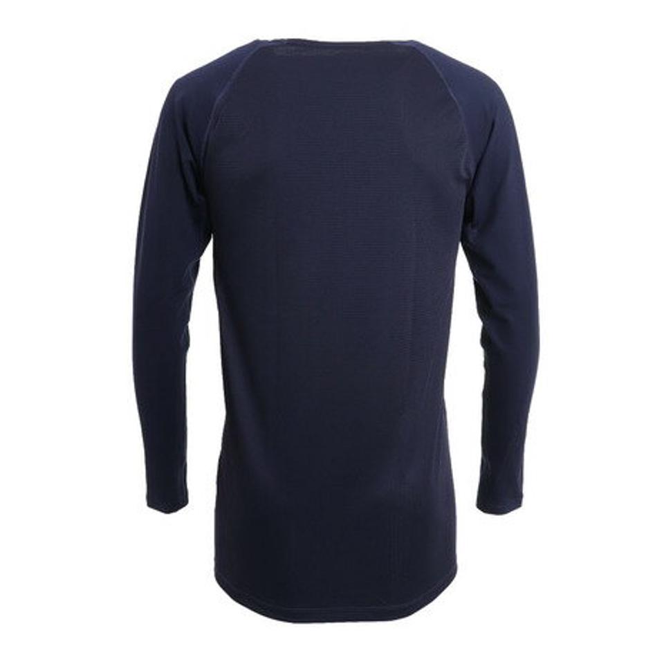 アンダーアーマー(UNDER ARMOUR)(メンズ)野球 アンダーシャツ フィットコンフォート ロングスリーブ インナー シャツ 1364469 ネイビー