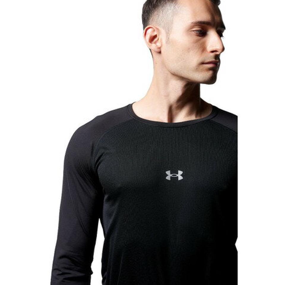 アンダーアーマー(UNDER ARMOUR)(メンズ)野球 アンダーシャツ フィットコンフォート ロングスリーブ 1364469 黒