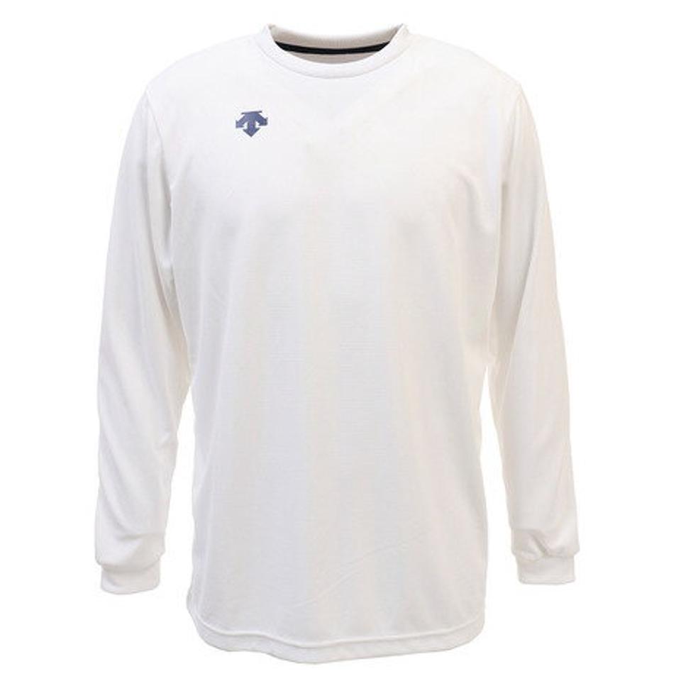 デサント(DESCENTE) ワンポイントシャツ DVB-5216 WNV 【バレーボールウェア スポーツウェア】 (メンズ)