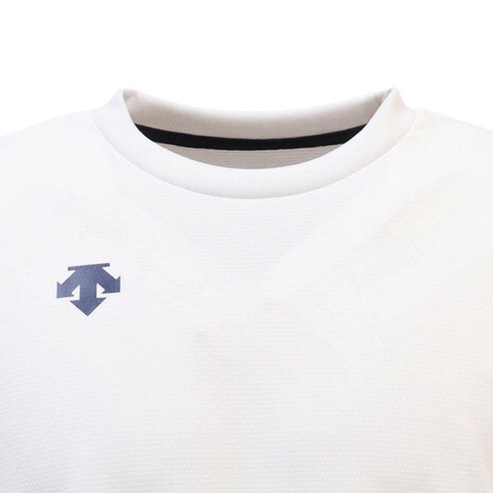 デサント(DESCENTE) ワンポイントシャツ DVB-5216 WNV 【バレーボールウェア スポーツウェア】 (メンズ)