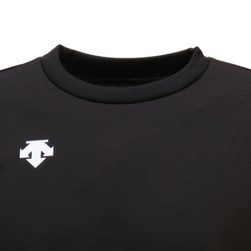 デサント(DESCENTE) ワンポイントシャツ DVB-5216 BWH 【バレーボールウェア スポーツウェア】 (メンズ)