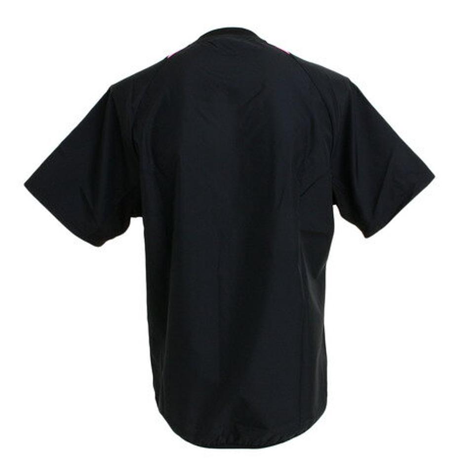 デサント(DESCENTE) 半袖プラクティストップ DVB-3322 BPK 【バレーボールウェア ピステシャツ トップス】 (メンズ)