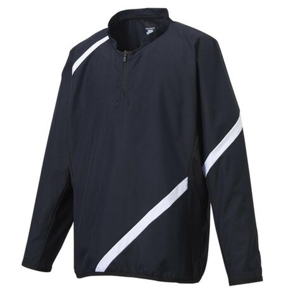 デサント(DESCENTE) 野球ウェア ジュニア長袖ウインドジャック PJ-328J BLK (キッズ)