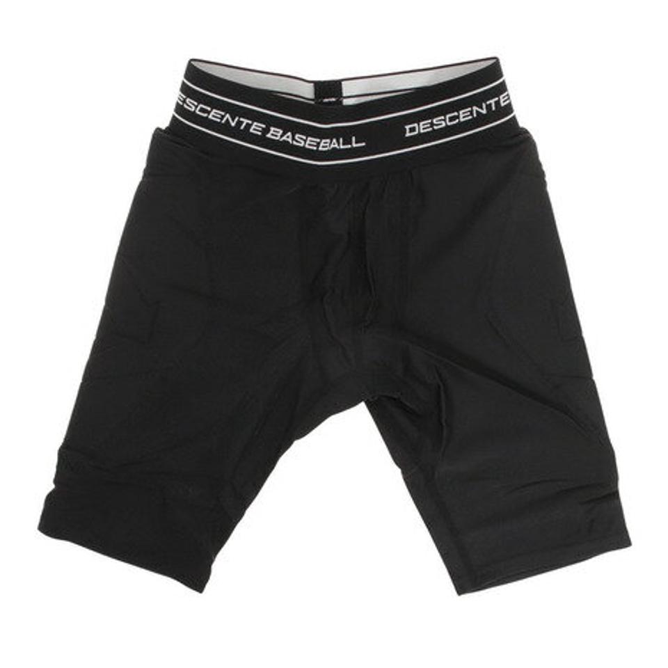 デサント(DESCENTE) ジュニア パッド付きスライディングパンツ JSTD-692P BLK (キッズ)