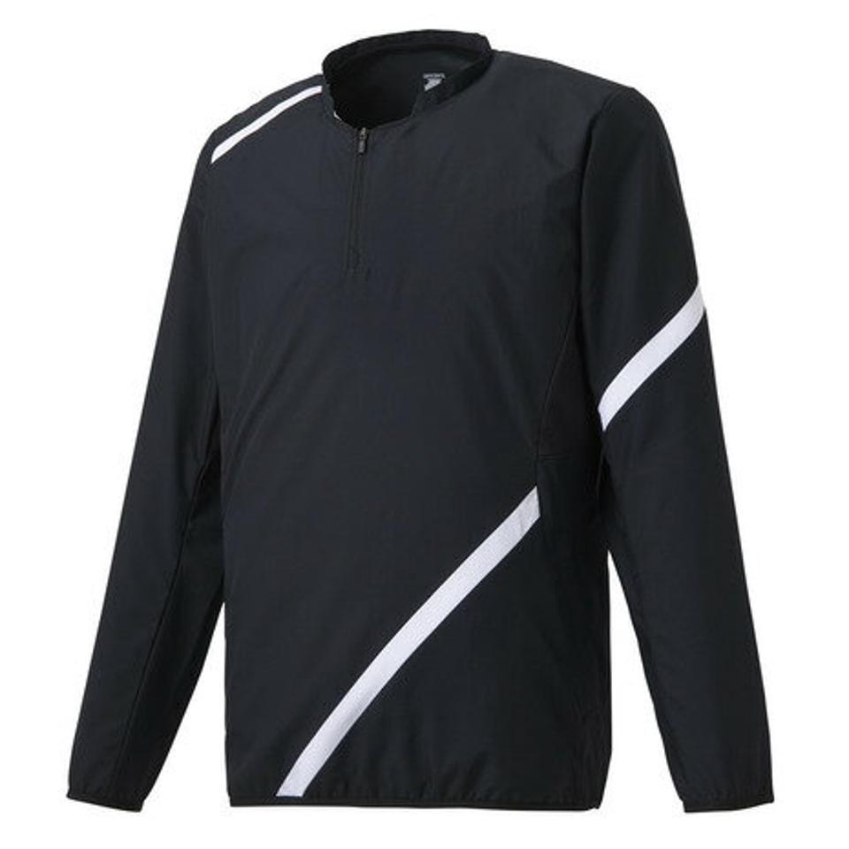 デサント(DESCENTE) 野球ウェア 長袖ウインドジャック PJ-328 BLK (メンズ)