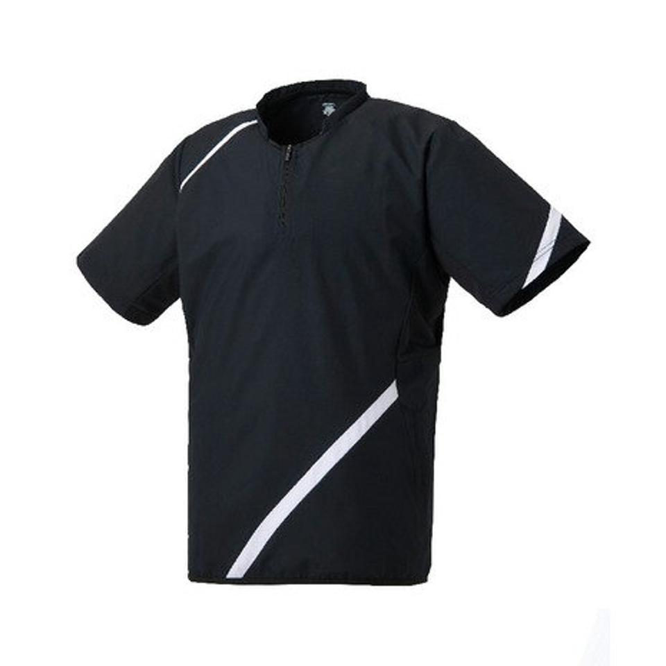 デサント(DESCENTE) 野球ウェア 半袖ウインドジャック PJ-327 BLK (メンズ)