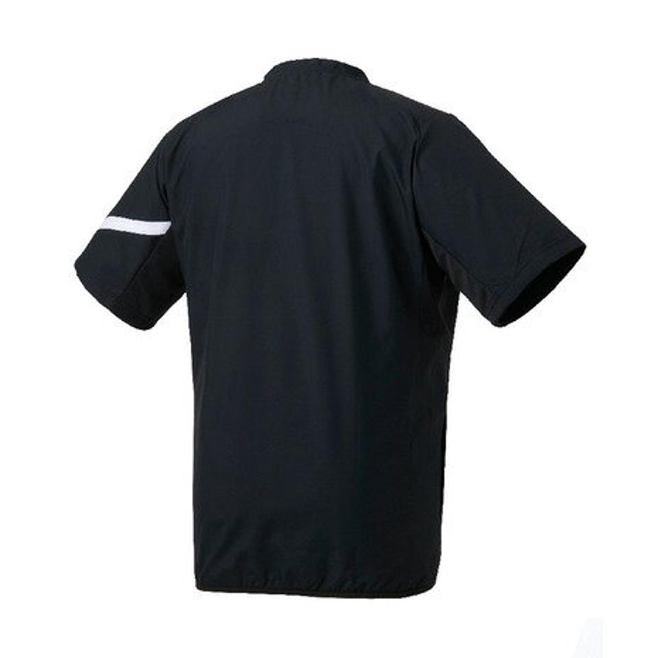 デサント(DESCENTE) 野球ウェア 半袖ウインドジャック PJ-327 BLK (メンズ)