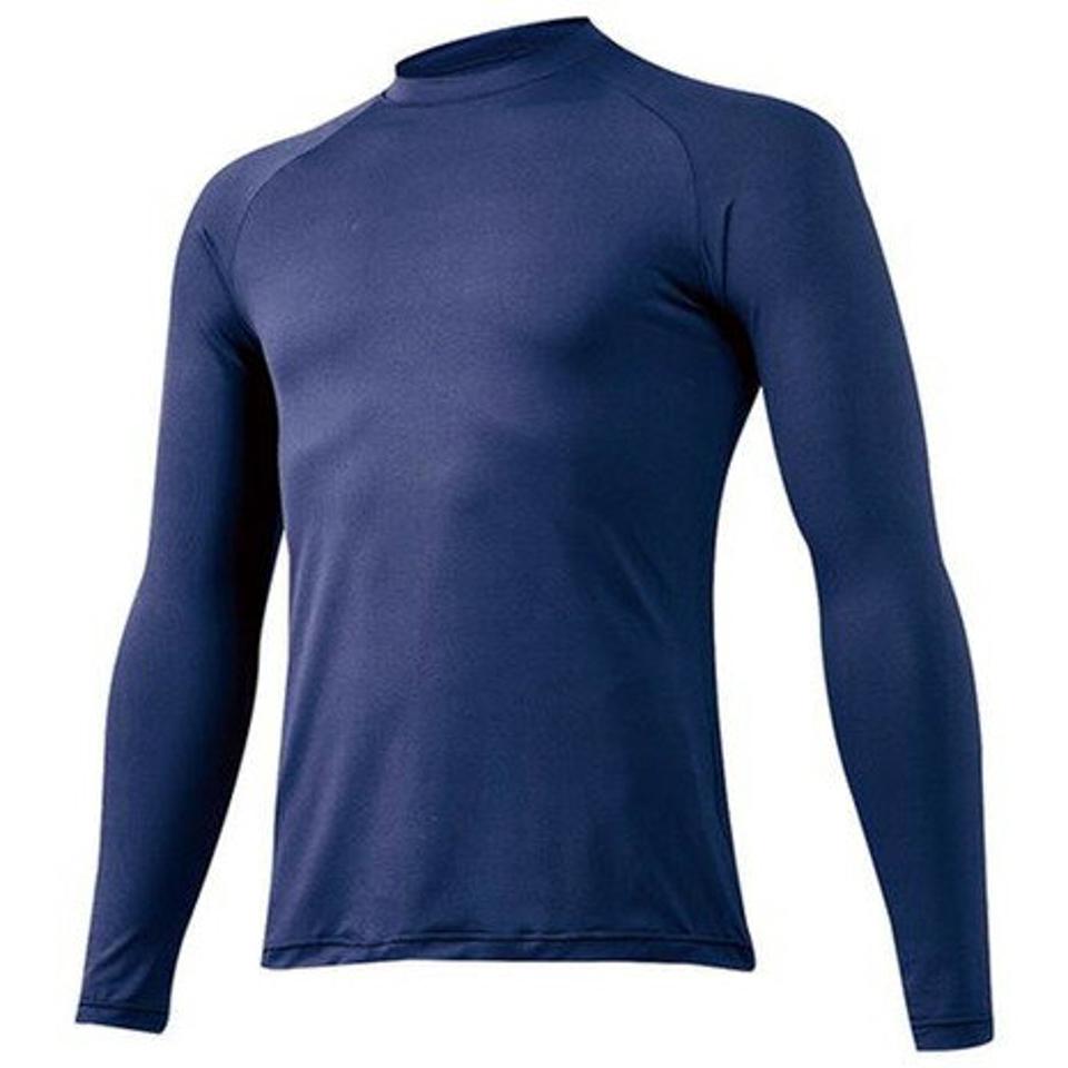 ミズノ(MIZUNO) 野球 アンダーシャツ ジュニア ゼロプラス 丸首 長袖 インナー シャツ 12JA5P5014 (キッズ)