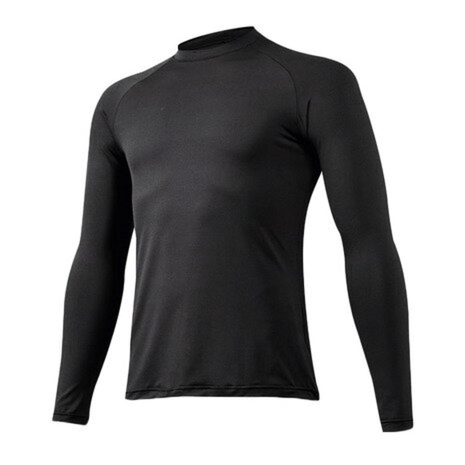 ミズノ(MIZUNO)(キッズ) 野球 アンダーシャツ ジュニア ゼロプラス 丸首 長袖 インナー シャツ 12JA5P50