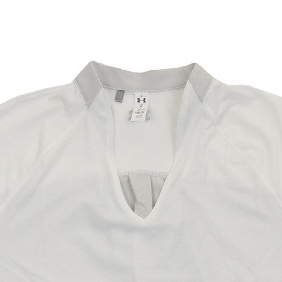 アンダーアーマー(UNDER ARMOUR) ゴルフ ポロシャツ レディース Threadborne Ed 半袖ポロシャツ 1317380 WHT/ELE/WHT GO (レディース)