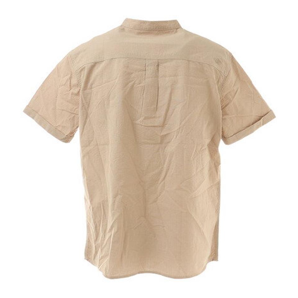 エルケクス(ELKEX) STAND COLLAR シャツ 881EK1CG6285 SBEG (メンズ)