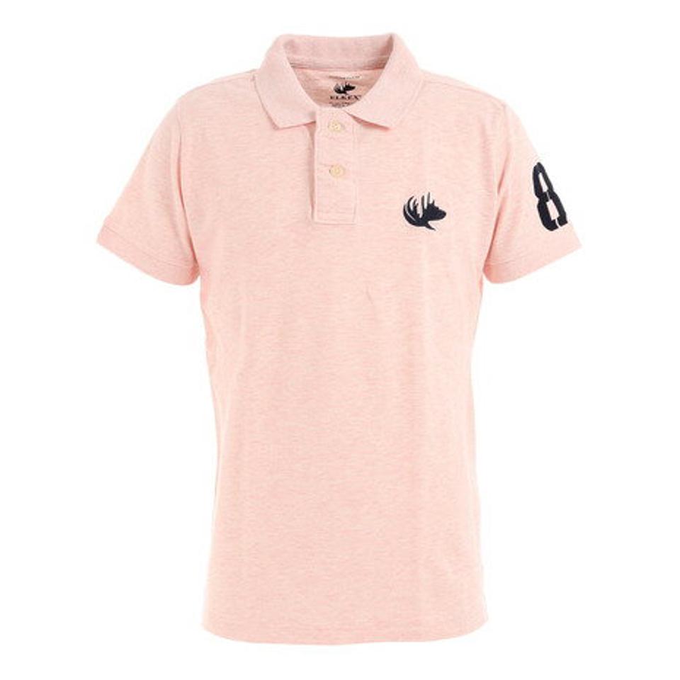 エルケクス(ELKEX)(メンズ)ICON 半袖ポロシャツ 881EK0CD3287 PNK