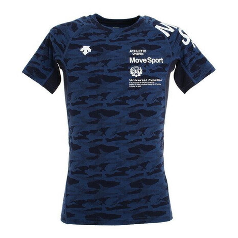 デサント(DESCENTE) MOTION FREE FIT 半袖Tシャツ DMMQJA57 NV (メンズ)