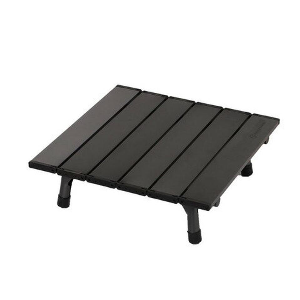 【2/5 24h限定 エントリー&対象4店舗買い回りで最大P10倍!】ホールアース(Whole Earth) キャンプ テーブル 軽量 ソロミニロール WE23DB49 BLK バーベキュー アウトドア ソロキャンプ おうちキャンプ ベランピング