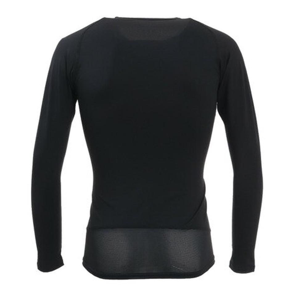 パフォーマンスギア(PG)(メンズ)テニスウェア ドライプラス 抗菌 ストレッチ丸首長袖シャツ 732PG1ES4986 BLK