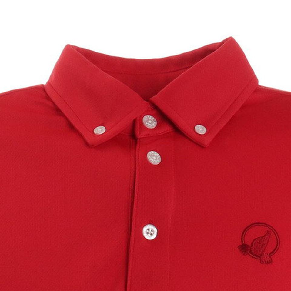 【スポーツデー エントリーでP5倍!4/3 9:59迄】本間ゴルフ(HONMA)(メンズ)ゴルフウェア ホンマ半袖ポロシャツ 031733133RD