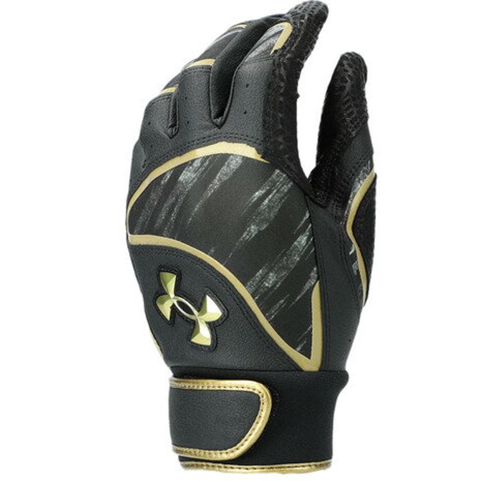 アンダーアーマー(UNDER ARMOUR)(メンズ)バッティンググローブ 両手用 アンディナイアブル プロ 1364494 BLK BB